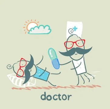 Doctor, Stock Illustration