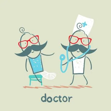 Doctor, Stock Illustration
