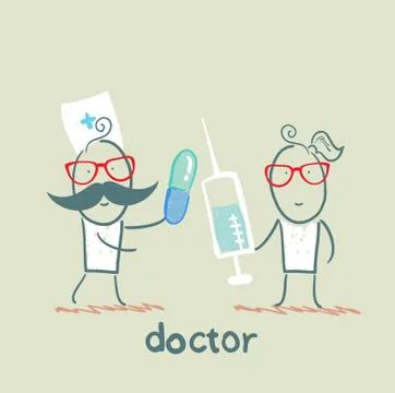 Doctor Stock Illustration