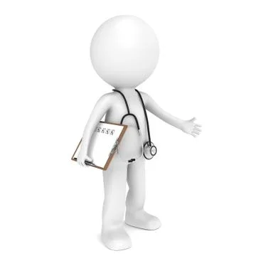 The Doctor Stock Illustration