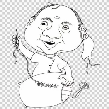 The doctor  Stock Illustration
