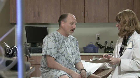 Doctor Interview 24 1 Stock Footage 25486667