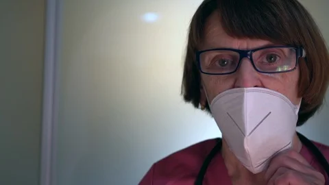 Doctor in mask Stock Footage 127796137