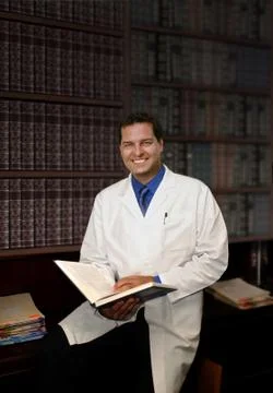 The doctor is in Foto stock