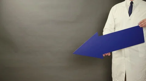 A Doctor with Pointer Vídeos de archivo 62332232