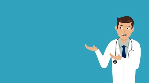 Doctor Presentation Animation Video Stock Footage 292482166