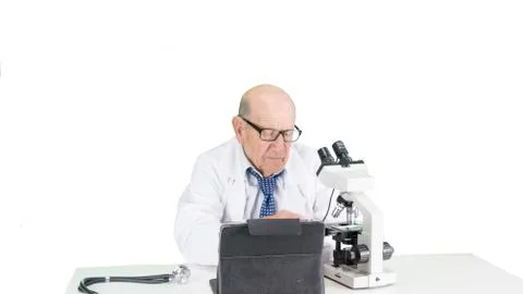 Doctor Scientist Lab Tech Stock Photos
