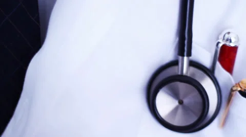 DOCTOR STETHOSCOPE Stock Footage 28187122