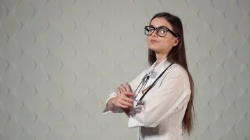 Doctor with Stethoscope 動画素材 85907158