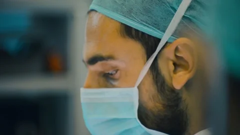 Doctor in Surgery Stock Footage 105825046