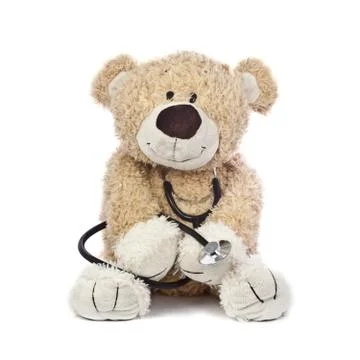 Doctor Teddy Bear Stock Photos