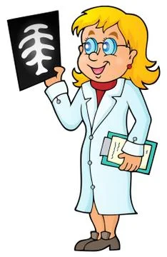 Doctor theme image - eps10 vector illustration. Stock Illustration