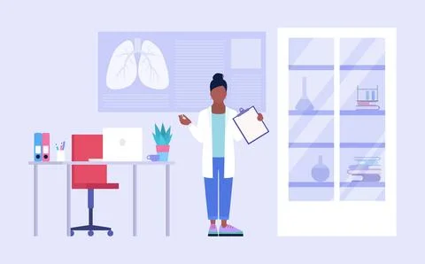 Doctor therapist Stock Illustration
