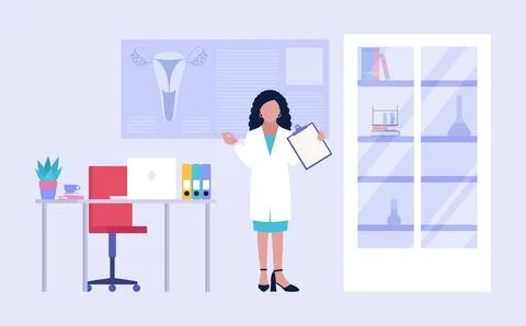 Doctor therapist Stock Illustration