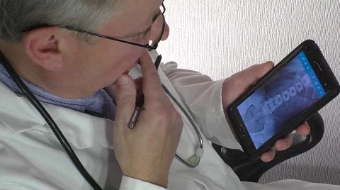 Doctor Thinking Stock Footage 55213115