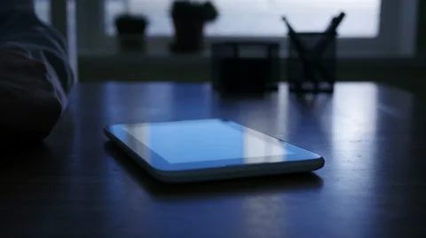 Doctor Using Tablet Stock Footage 64061986