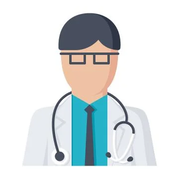 Doctor Vector Icon Stock Illustration