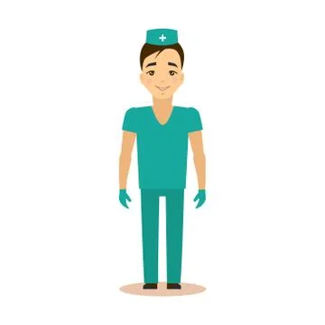 Doctor Vector Illustration Stock Illustration