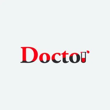 Doctor vector text Stock Illustration