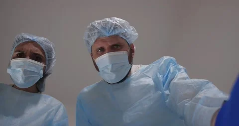 Doctor . Viewpoint from the patient's couch Видео 166729454