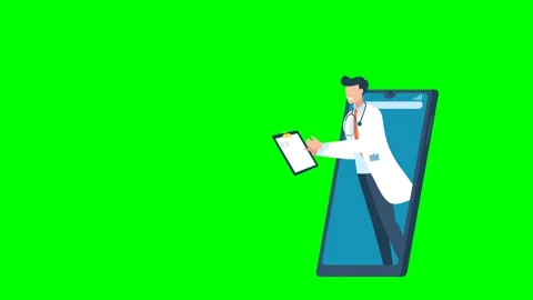 Doctor in white coat with diagnostic folder in hand. Male doctor with medication Stock Footage 277410318