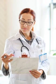 Doctor at work Stock Photos