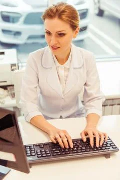 Doctor at work Stock Photos