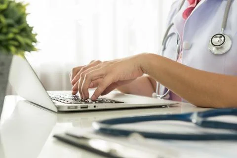 Doctor working Stock Photos