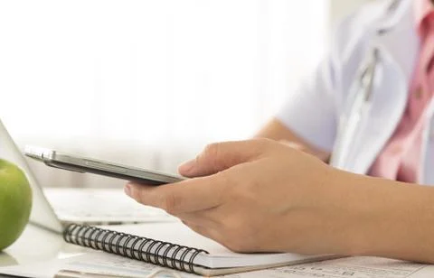 Doctor working Stock Photos