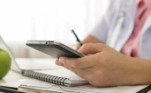 Doctor working Stock Photos