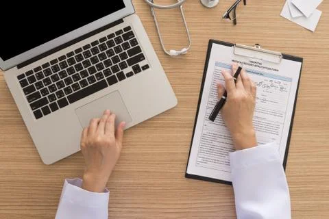 Doctor working Stock Photos