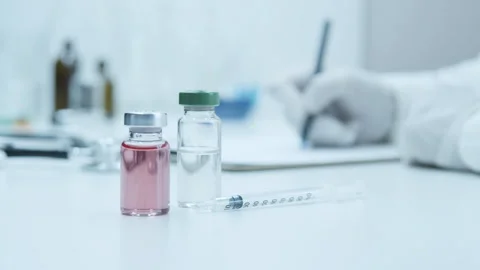  The doctor write a prescription Stock-Footage 248307314