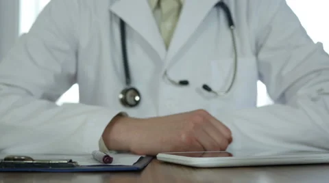 Doctor Writing Stock-Footage 64066029
