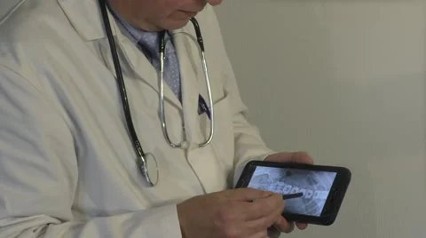 Doctor X Ray Notes Stock Footage 55213323