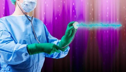 Doctors and stethoscope Stock Photos