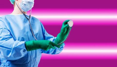 Doctors and stethoscope Stock Photos