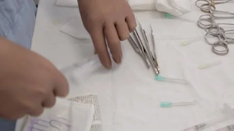 Doctor's assistant Stock Footage 154586317