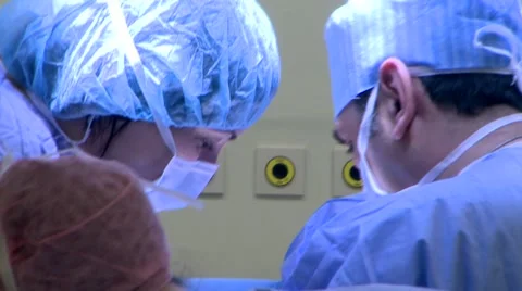 Doctors being concentrated Stock Footage 43052824