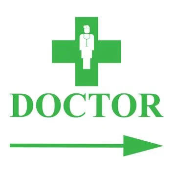 Doctor’s cabinet Stock Illustration