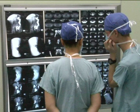 Doctors charts Stock Footage 342808