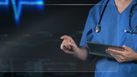 Doctors clear screen Stock-Footage 210570209
