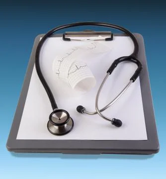Doctors Clipbox Chart Stock Photos