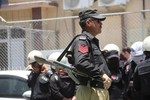 Doctors continue protest over acid attack in Quetta, Pakistan - 30 Jun 2026 Stock Photos