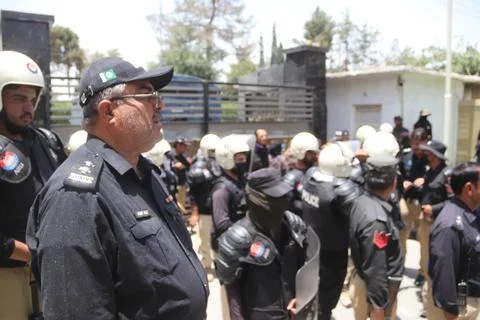 Doctors continue protest over acid attack in Quetta, Pakistan - 30 Jun 2026 Stock Photos
