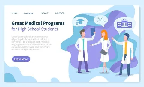 Doctors Educational Program, Medical University 스톡 일러스트