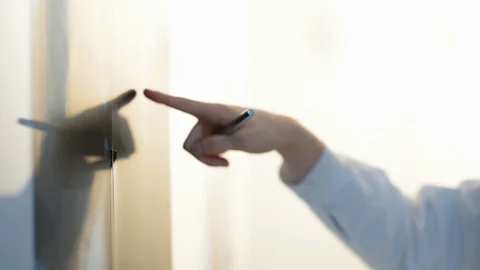 Doctors examining a patient's x-ray Stock Footage 86682710
