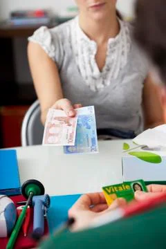 Doctor's fee Stock Photos