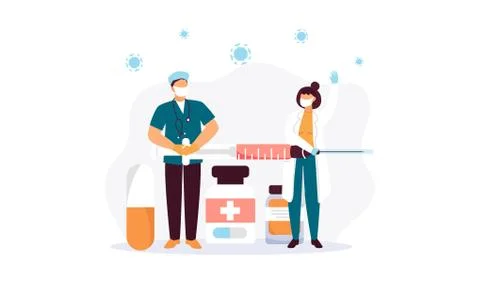 Doctors Stock Illustration