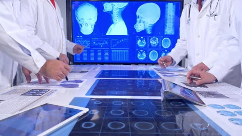 Doctors Meeting  스톡 동영상 195984219