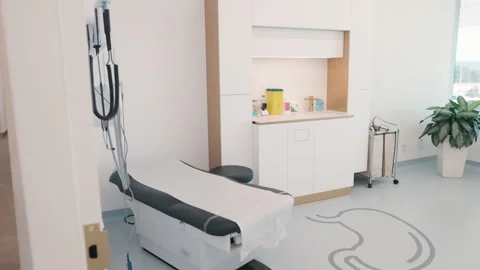 Doctors office empty establishing shot Stock Footage 306088904